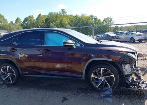 2016 Lexus Rx 450H z USA, uszkodzony, nr VIN 2T2BGMCA2GC006054